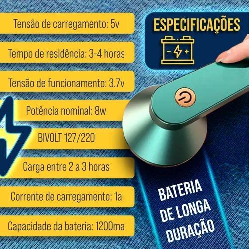 Papa Bolinhas Elétrico USB Recarregável Vivariso