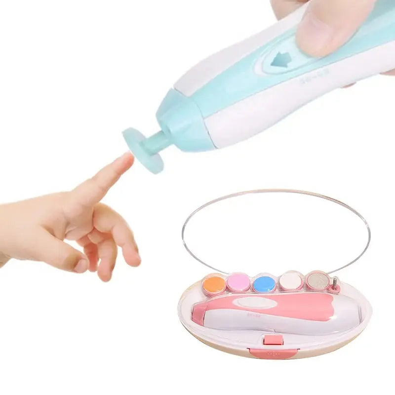 Trimmer Elétrico para Unhas do Bebê e Infantil com Caixa Zaya