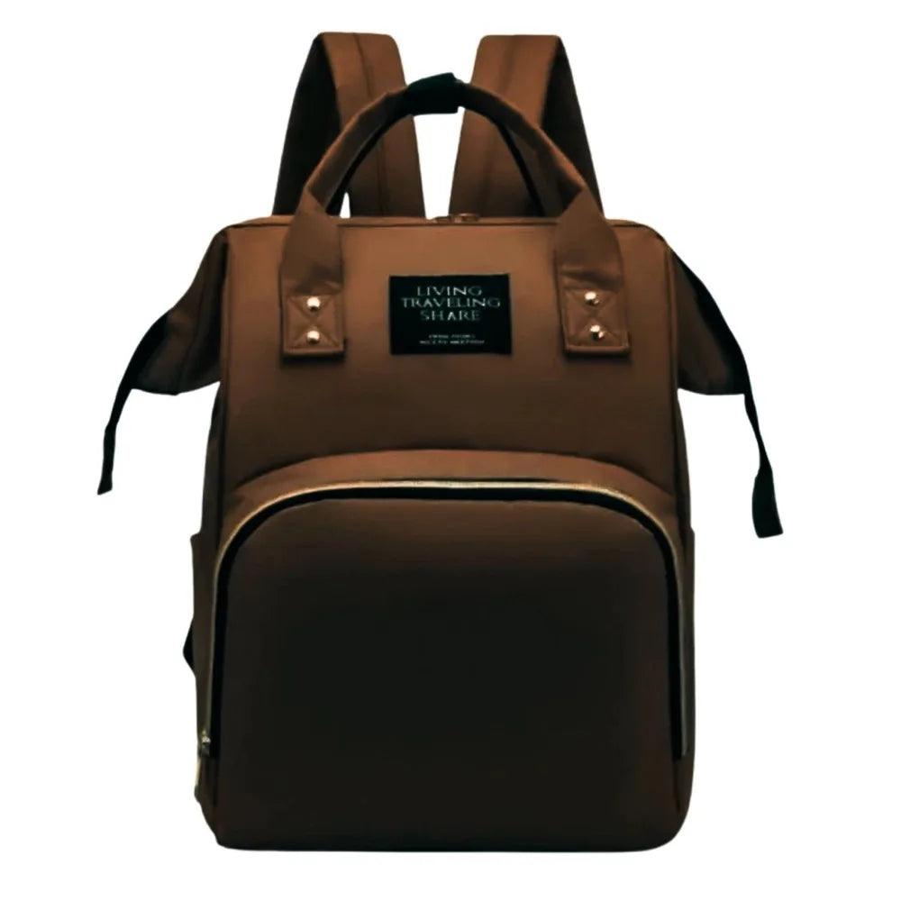 Mochila Maternidade 2 em 1 — Carregue o Bebê com Conforto e Praticidade Zaya