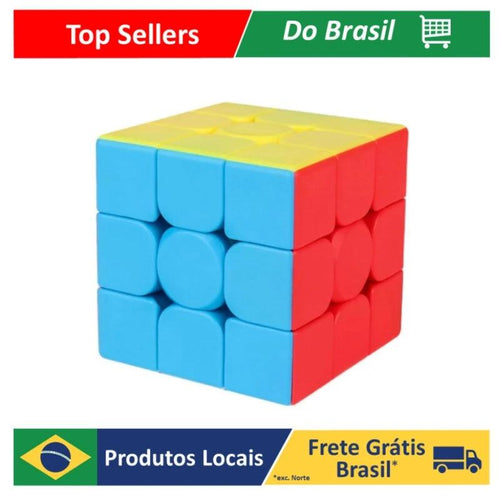3x3x3 Gold Edition Magic Cube Interativo Profissional Anti-stress Zaya