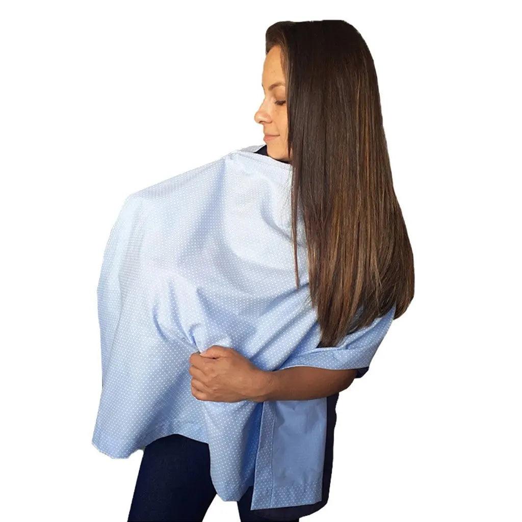 Cobertura para Amamentar ao Ar Livre - Sephurance, Apontamento Preço, Azul Claro Zaya