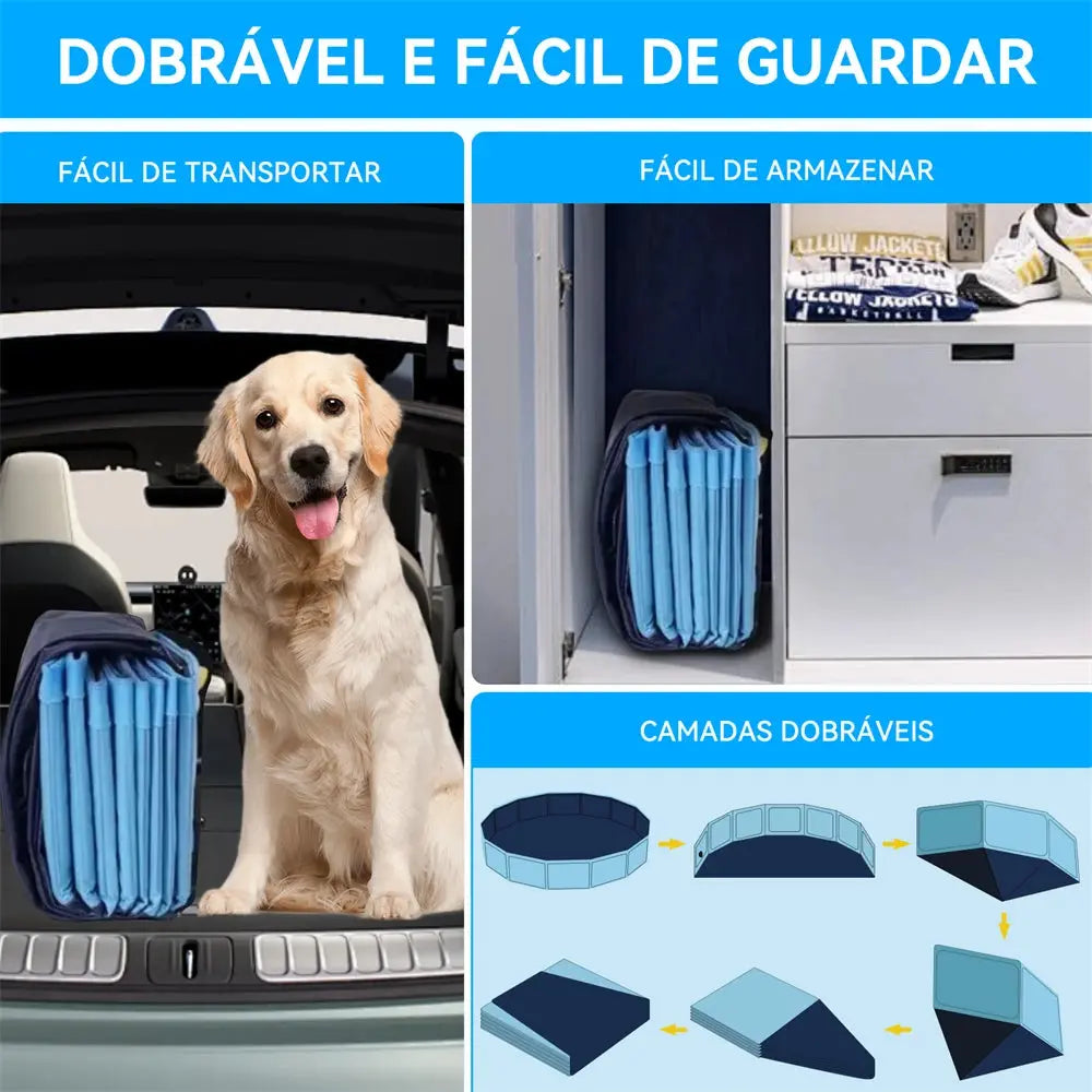 PVC Water Spray Pad para Cachorro - Brinquedo Interativo para Verão na Praia ou Gramado Zaya