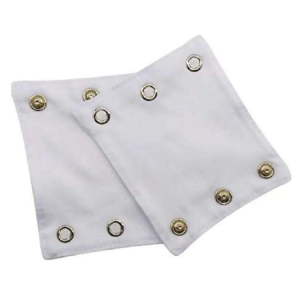 Kit Elongador de Corpo com 2 Botões e Kit com 3 Botões - Branco, Presente Natal Unissex Zaya