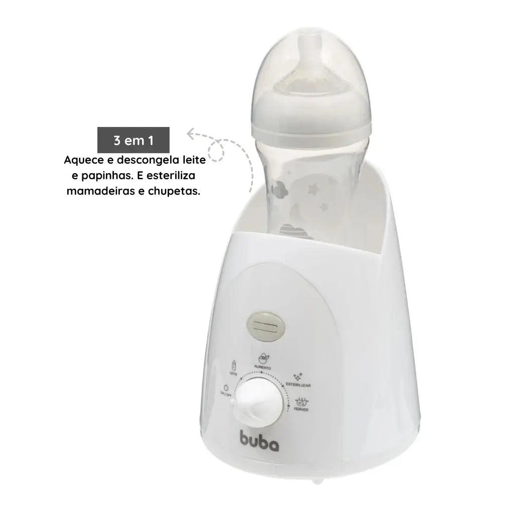 3 em 1 Aquecedor de Água Buba 127V Branco Zaya