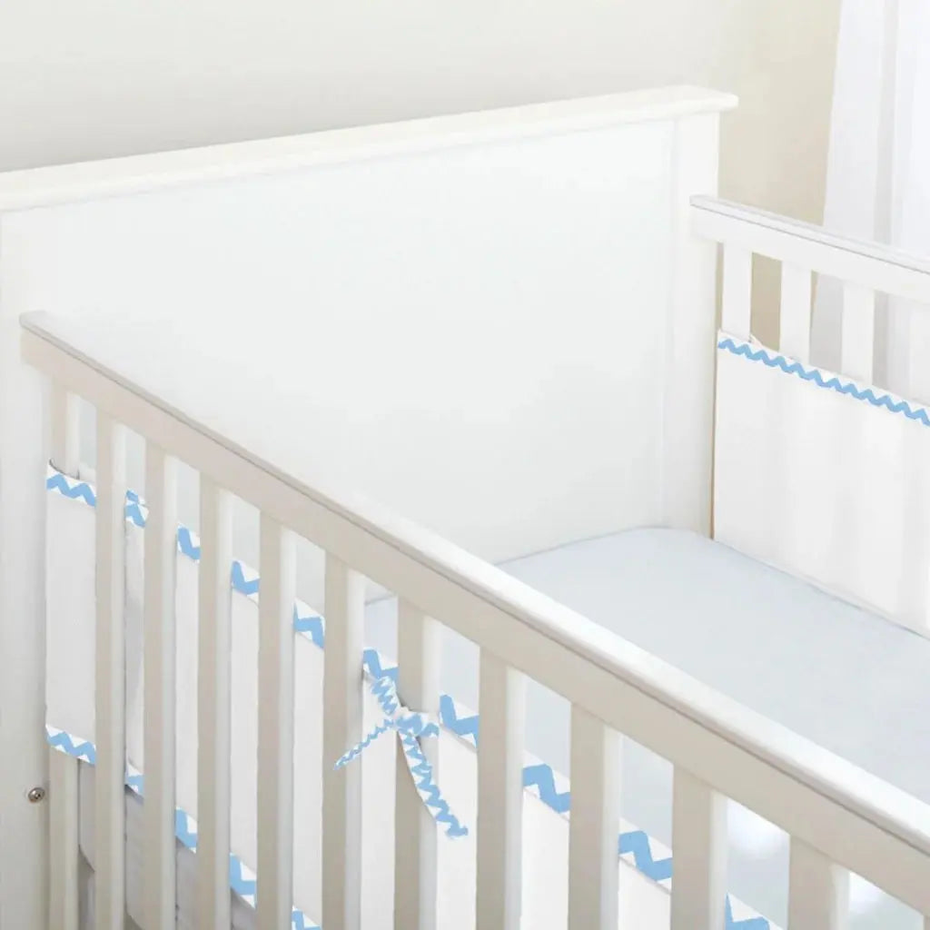 2 Kit Cama de Bebê - Grade Respirável com Sistema de Absorção de Impacto Zaya