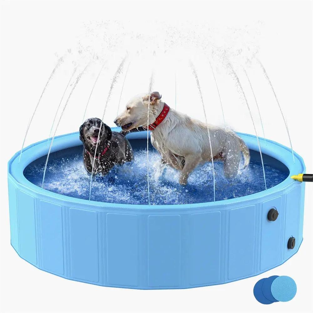 PVC Water Spray Pad para Cachorro - Brinquedo Interativo para Verão na Praia ou Gramado Zaya
